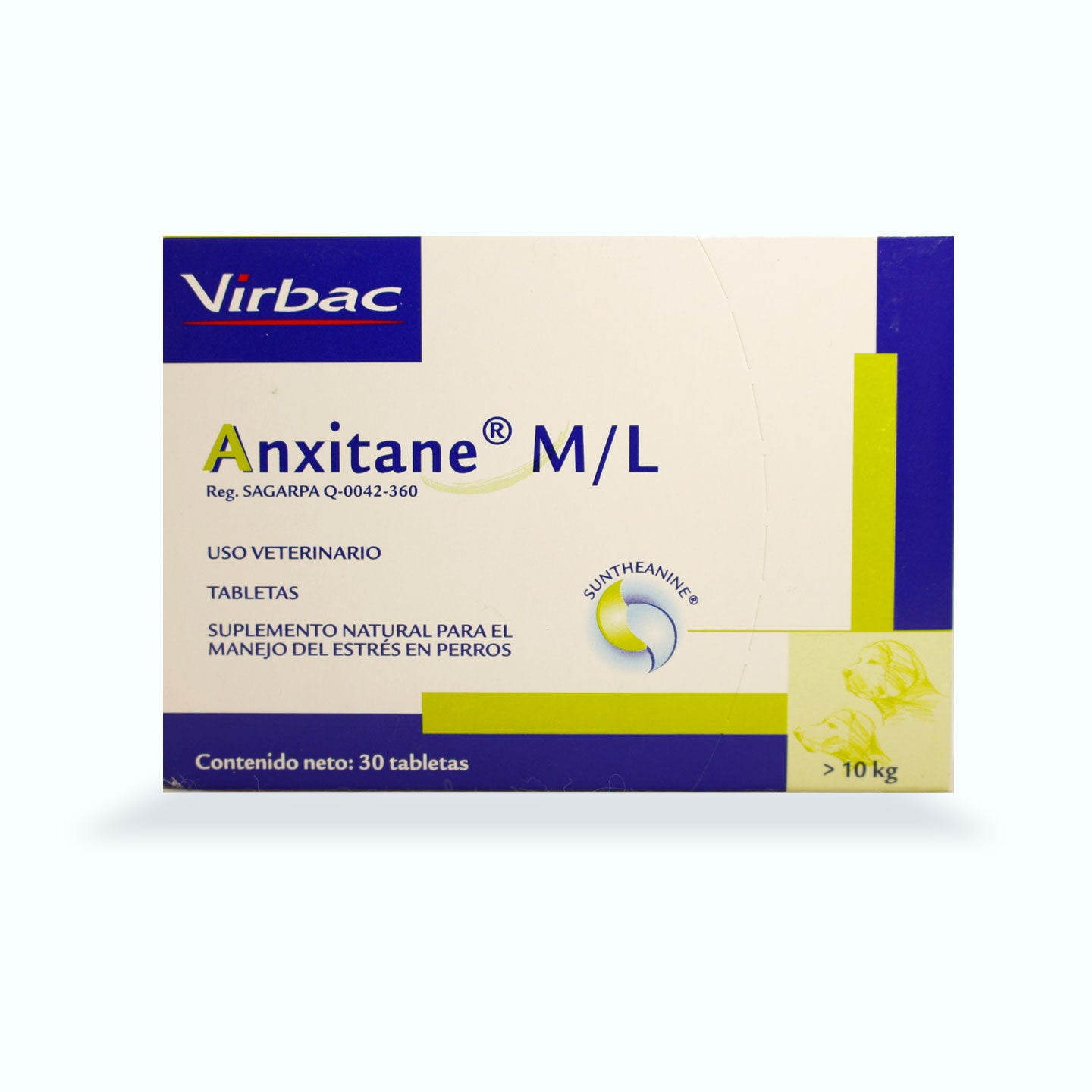 SUPLEMENTO NATURAL ANXITANE 30 TABLETAS