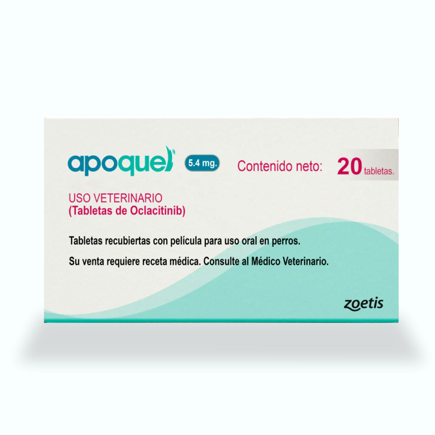 DERMATOLÓGICO APOQUEL TABLETAS 5.4 MG