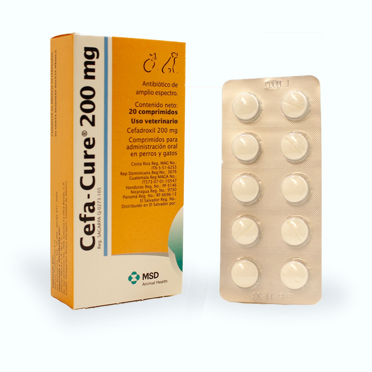 ANTIBIÓTICO CEFA-CURE TABS