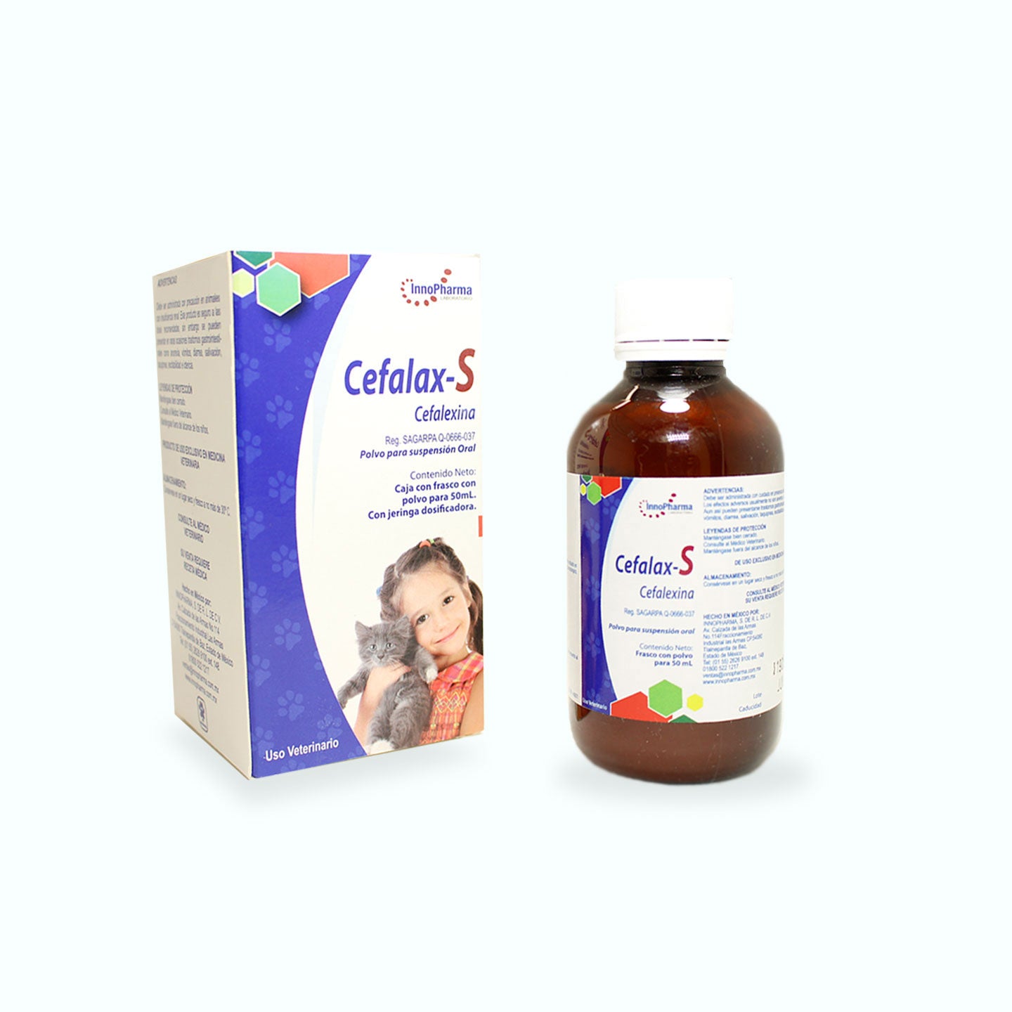 ANTIBIÓTICO CEFALAX-S 50 ML