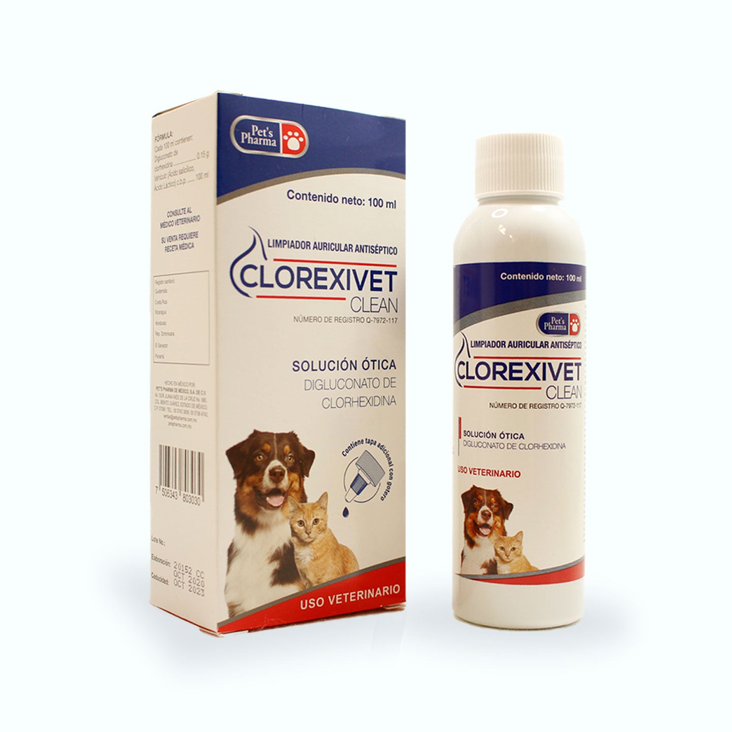 ÓTICO CLOREXIVET CLEAN 100 ML