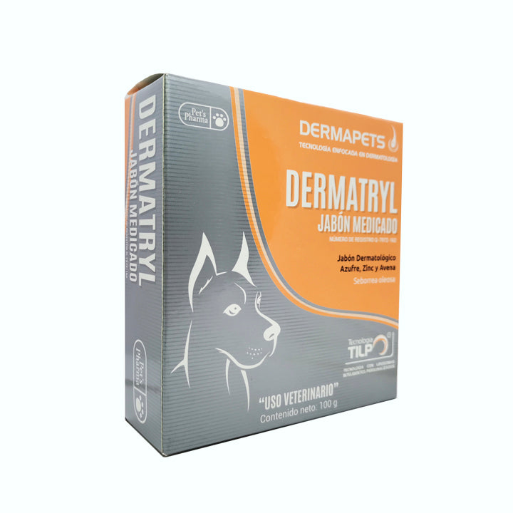 JABÓN DERMATOLÓGICO DERMATRYL MEDICADO 100 GR