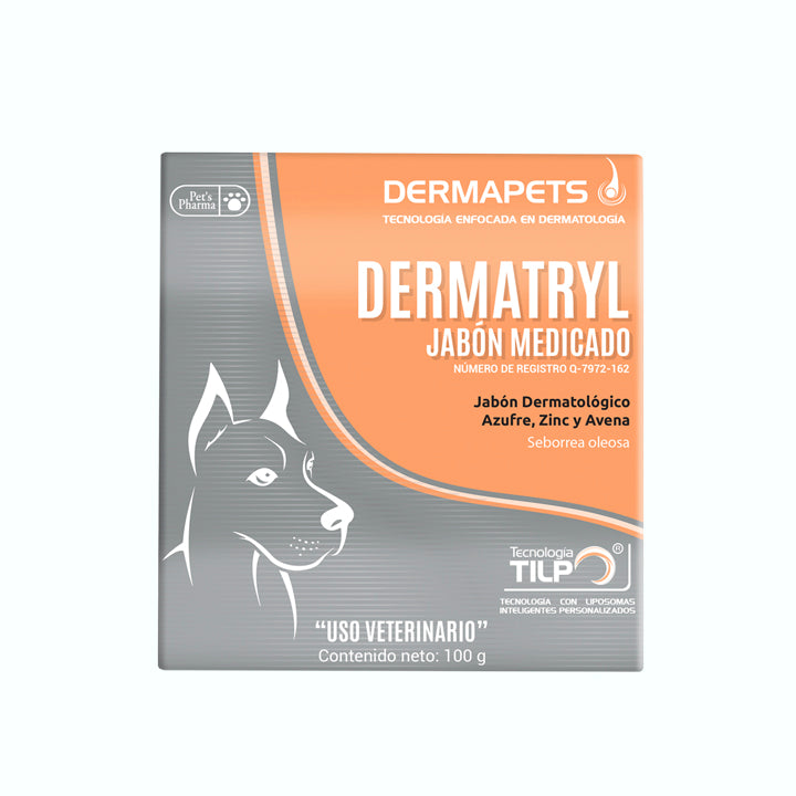 JABÓN DERMATOLÓGICO DERMATRYL MEDICADO 100 GR