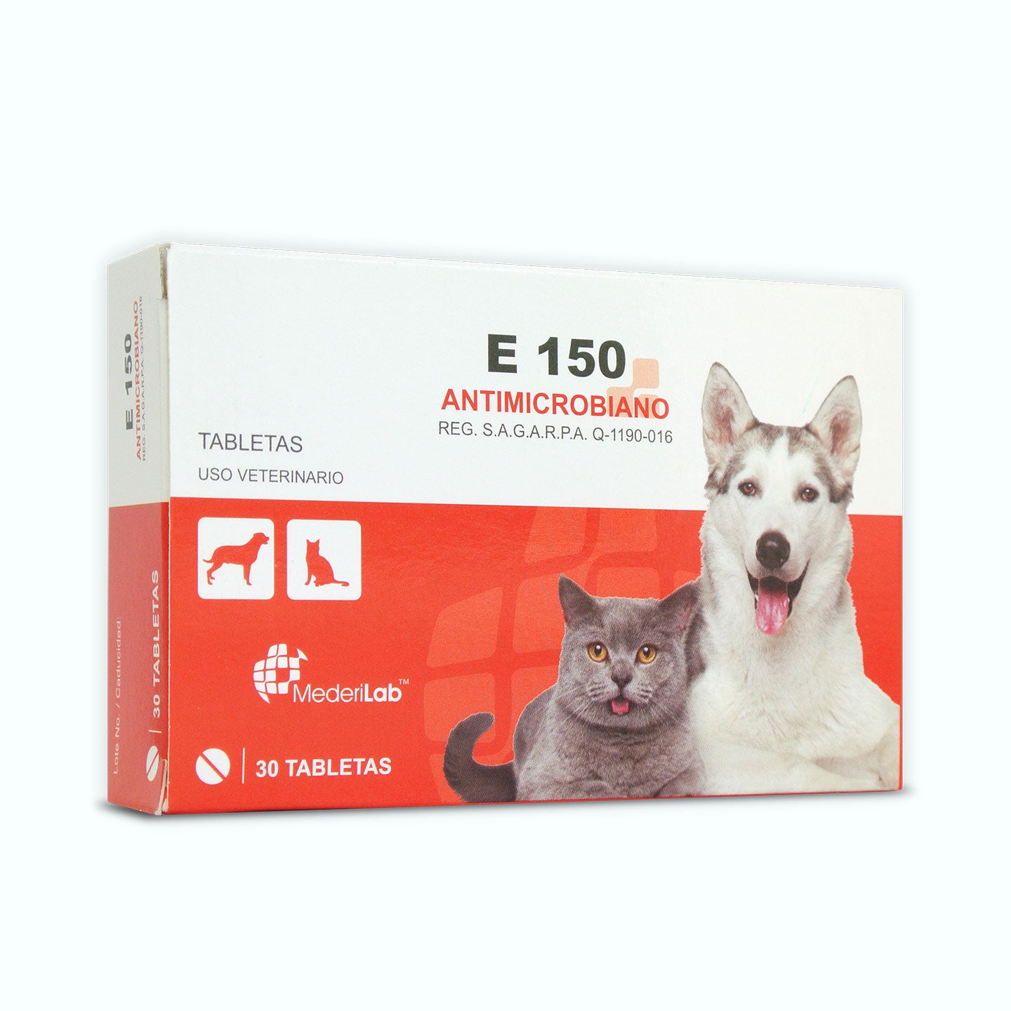 ANTIMICROBIANO ENROFLOXACINA CAJA 30 TABLETAS