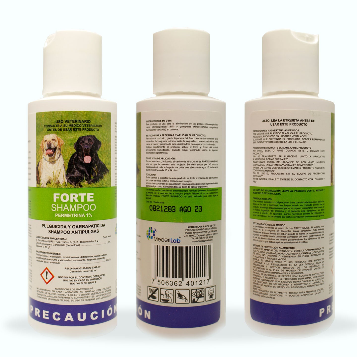 SHAMPOO PULGUICIDA FORTE