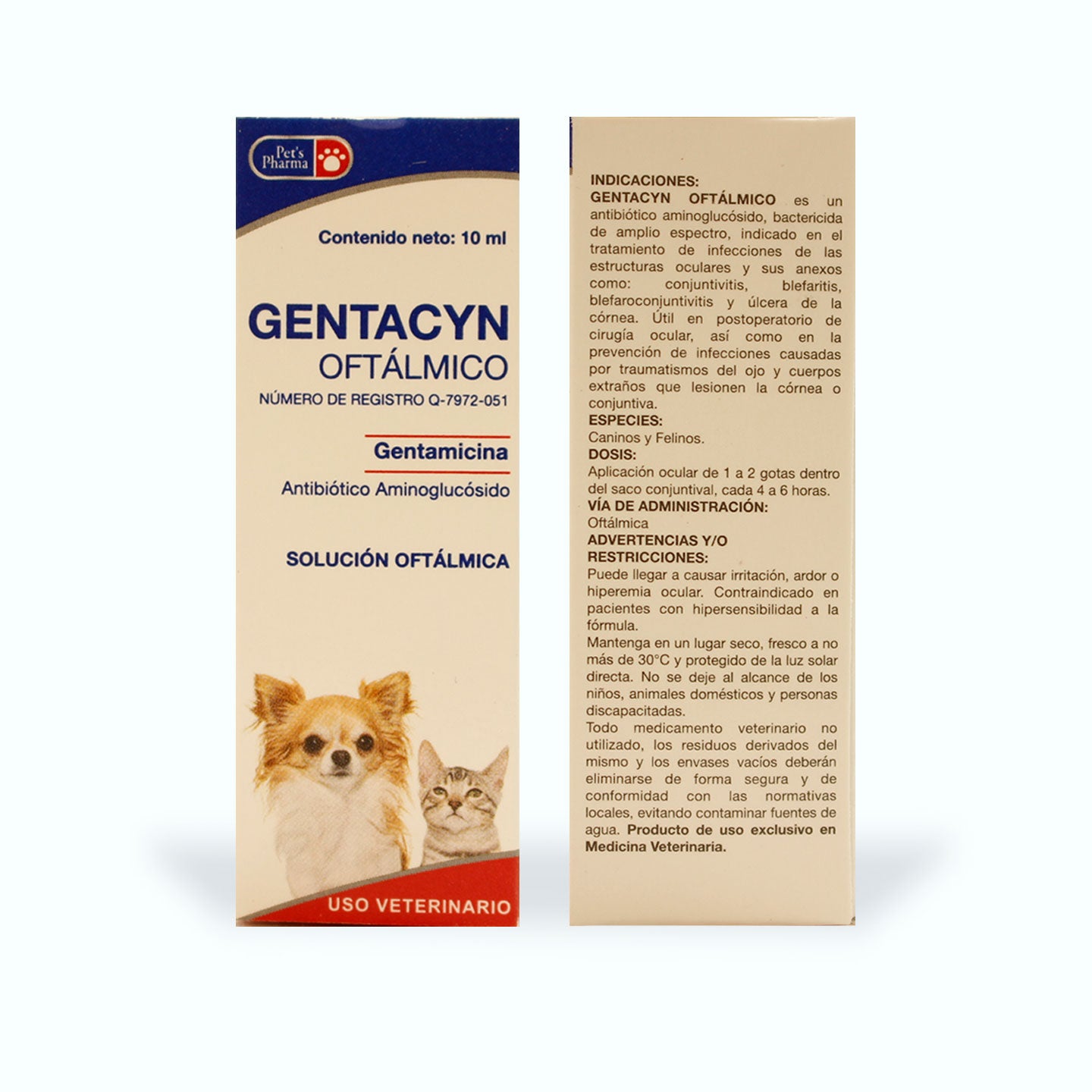 OFTÁLMICO GENTACYN 10 ML