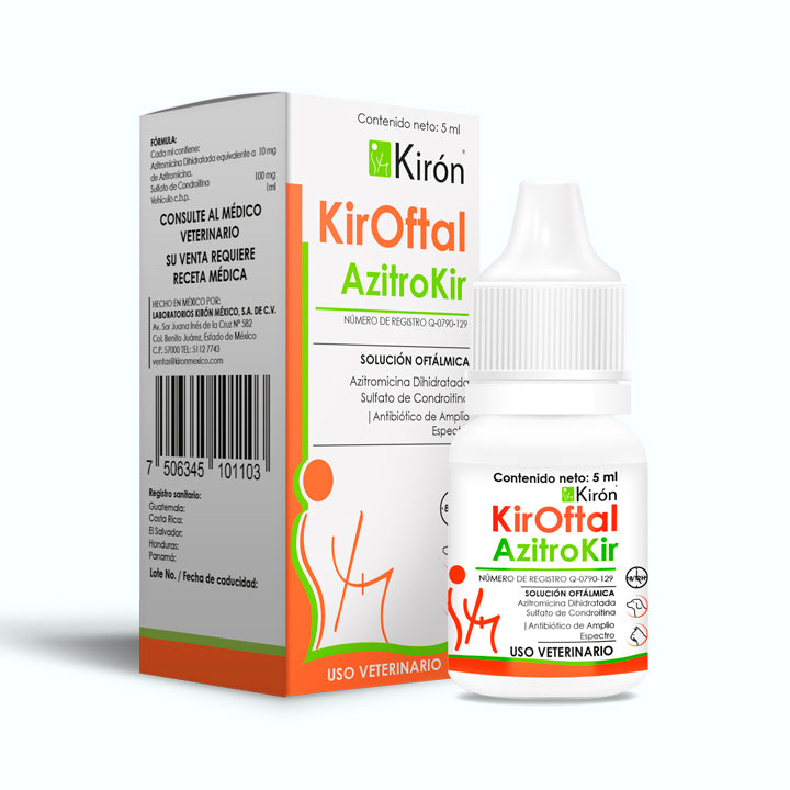 OFTÁLMICO KIROFTAL AZITROKIR 5 ML