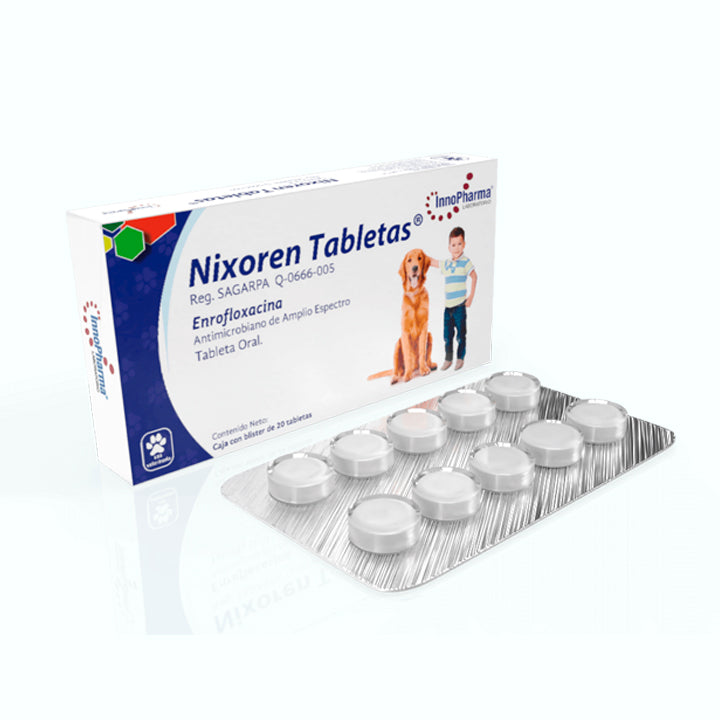 ANTIBIÓTICO NIXOREN 20 TAB 50MG
