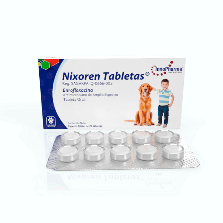 ANTIBIÓTICO NIXOREN 20 TAB 50MG