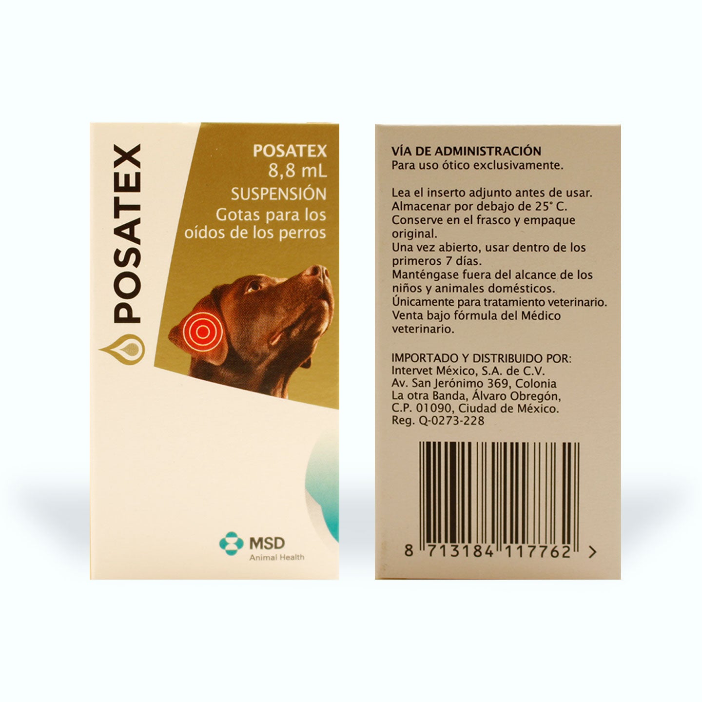 SUSPENSIÓN OTITIS POSATEX 8.8 ML