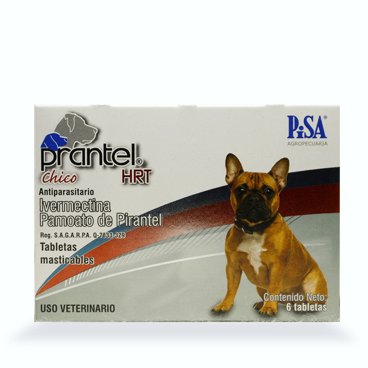 DESPARASITANTE INTERNO PRANTEL HRT C/ 6 VET