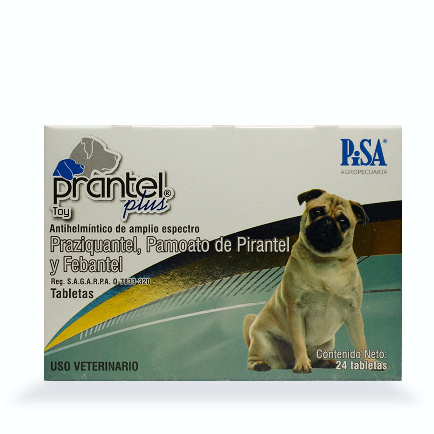 DESPARASITANTE INTERNO PRANTEL PLUS TOY TAB C/24