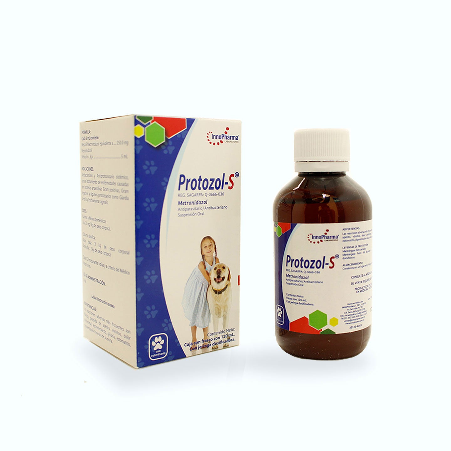 ANTIPARASITARIO PROTOZOL-S 120ML