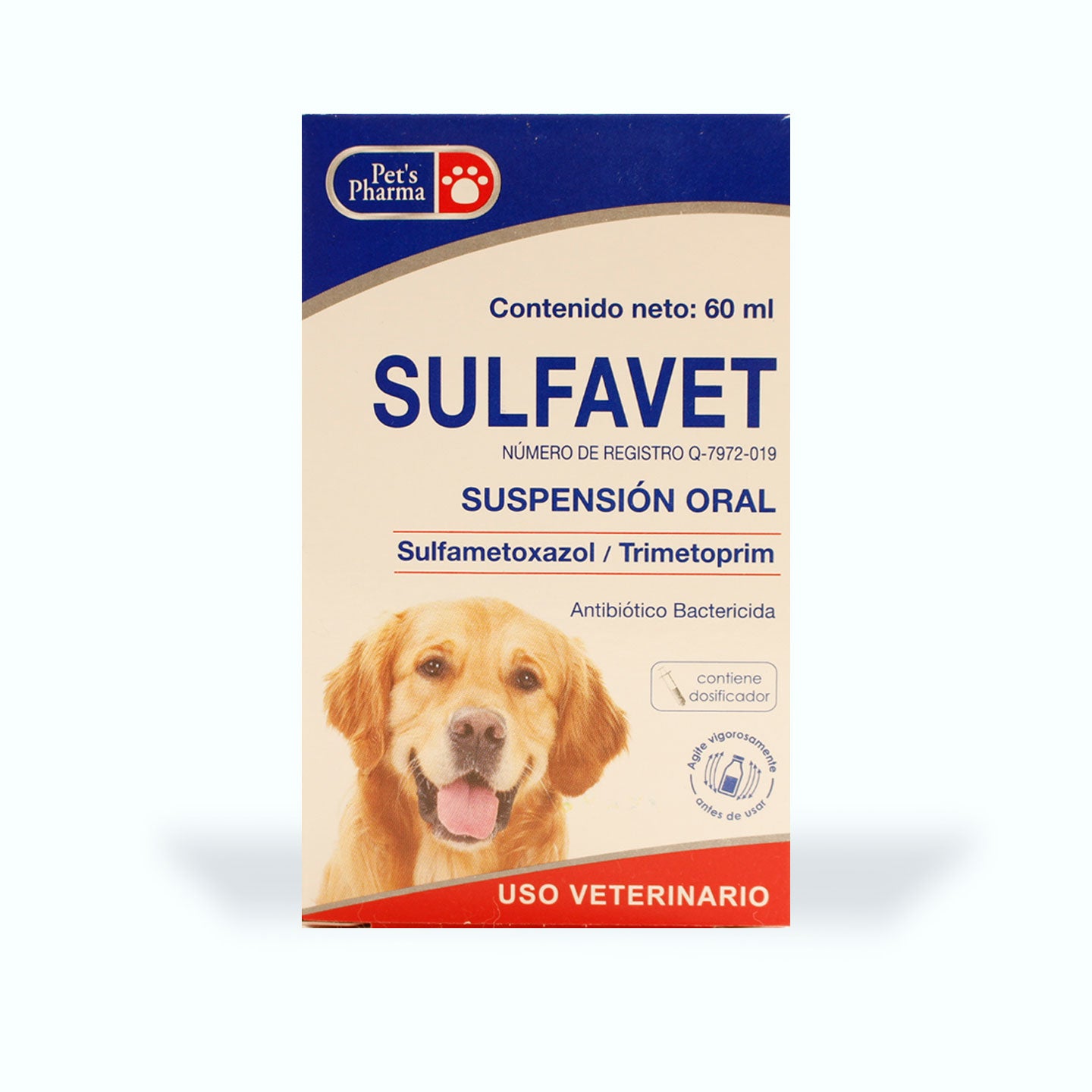 ANTIBIÓTICO SULFAVET 60 ML