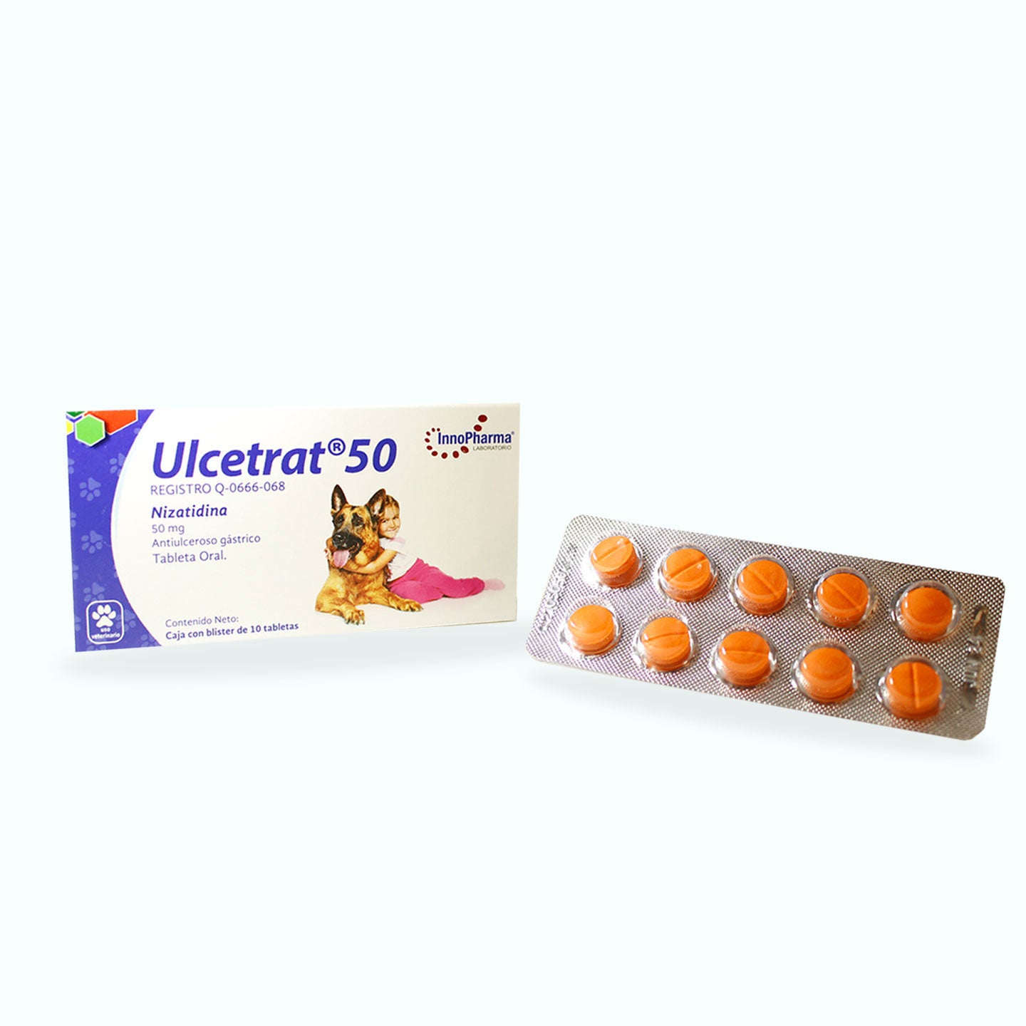 ANTIÁCIDO ULCETRAT CAJA 10 TAB.