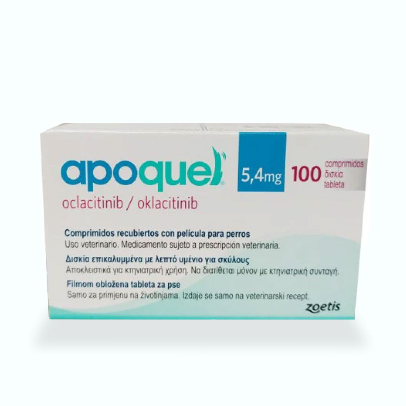 DERMATOLÓGICO APOQUEL TABLETAS 5.4 MG