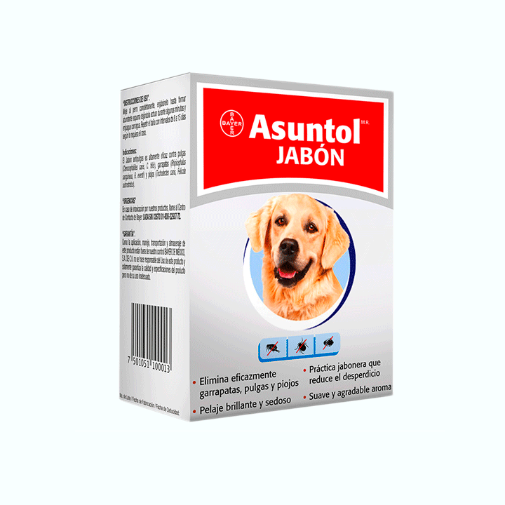 JABÓN ANTIPARASITARIO ASUNTOL 100G