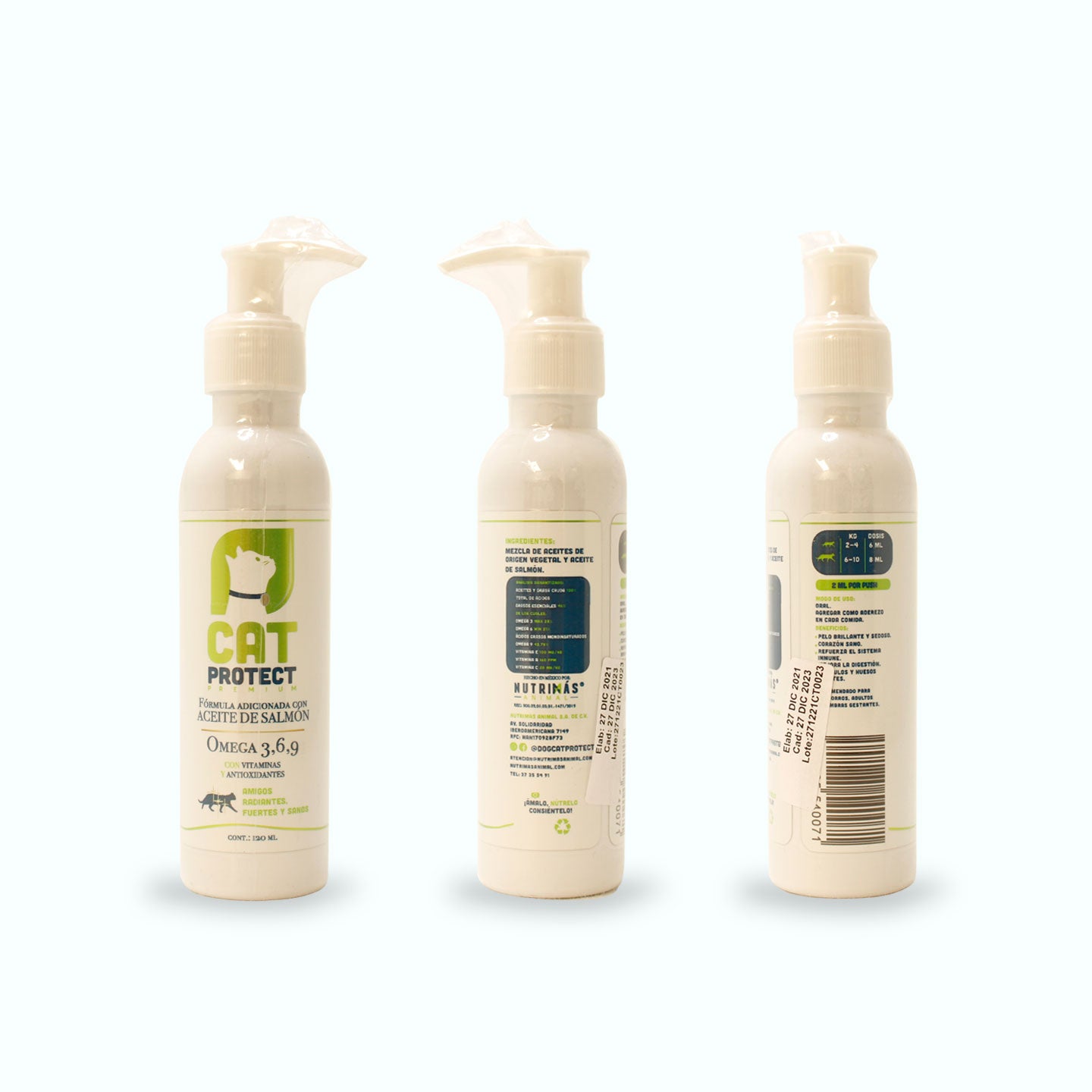 ÁCIDOS GRASOS PARA GATO CAT PROTECT