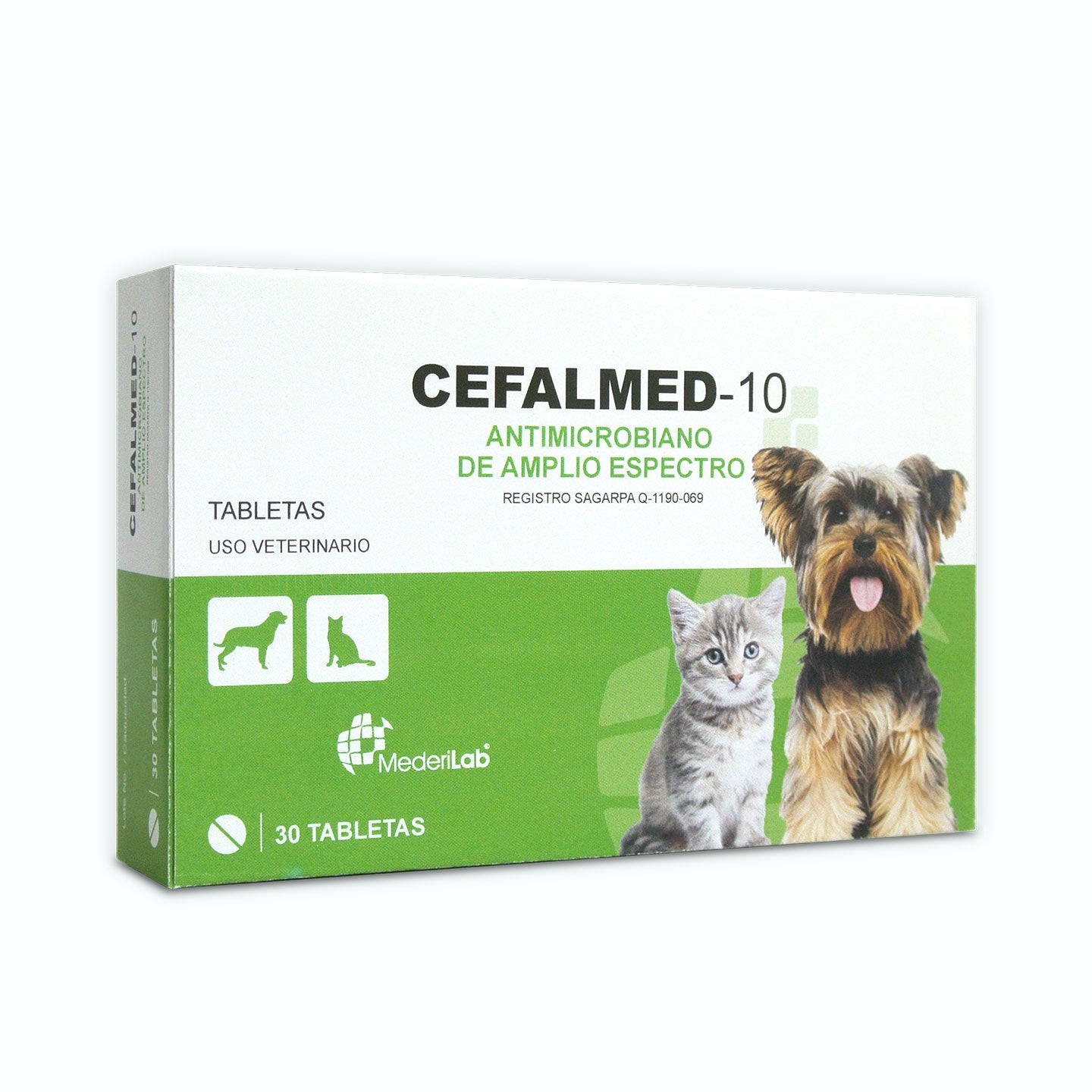 ANTIMICROBIANO CEFALMED CAJA 30 TABLETAS