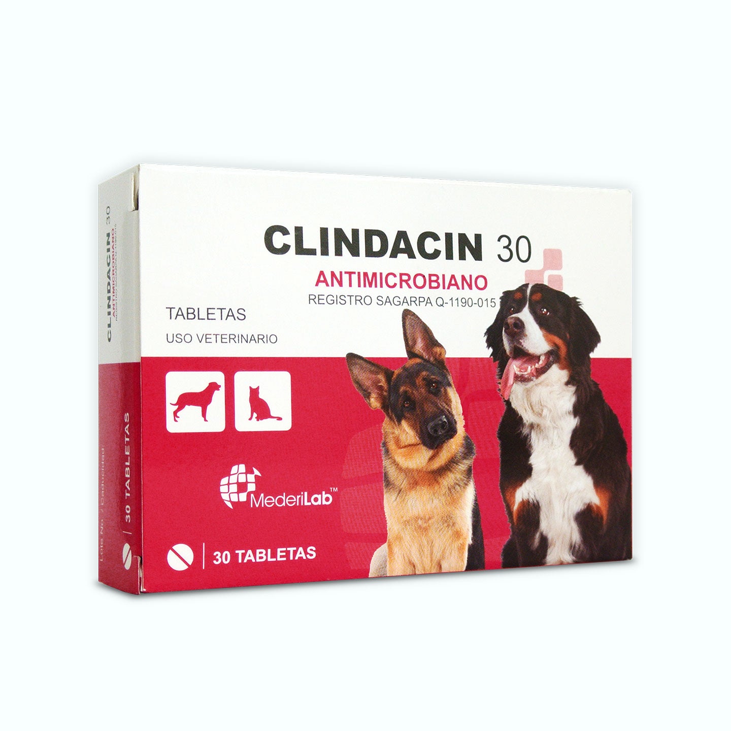 ANTIMICROBIANO CLINDACIN CAJA 30 TABLETAS