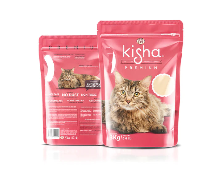 ARENA PARA GATO KISHA PREMIUM