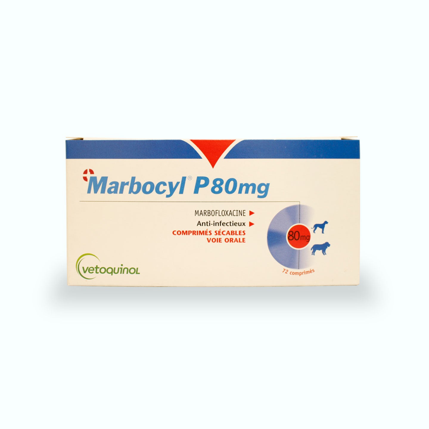 MARBOCYL P 80 MG CPR BT 72 FR