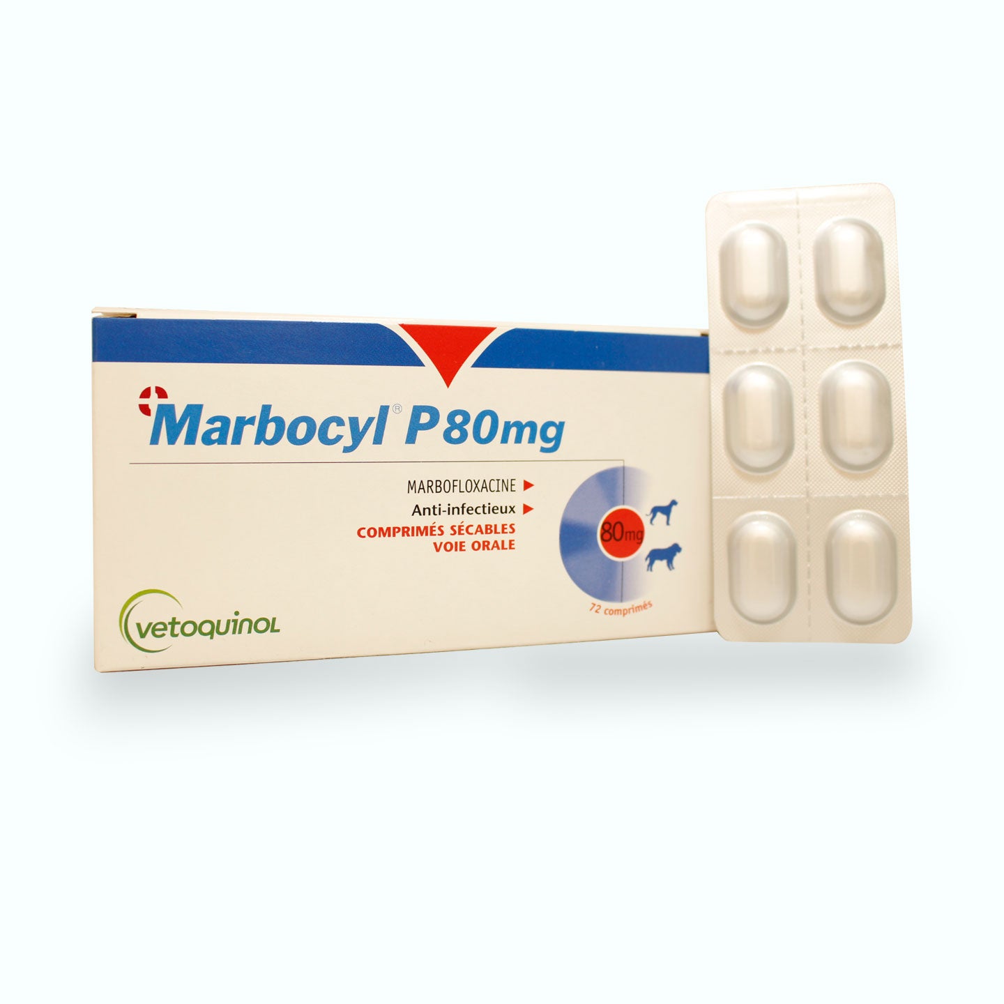 MARBOCYL P 80 MG CPR BT 72 FR