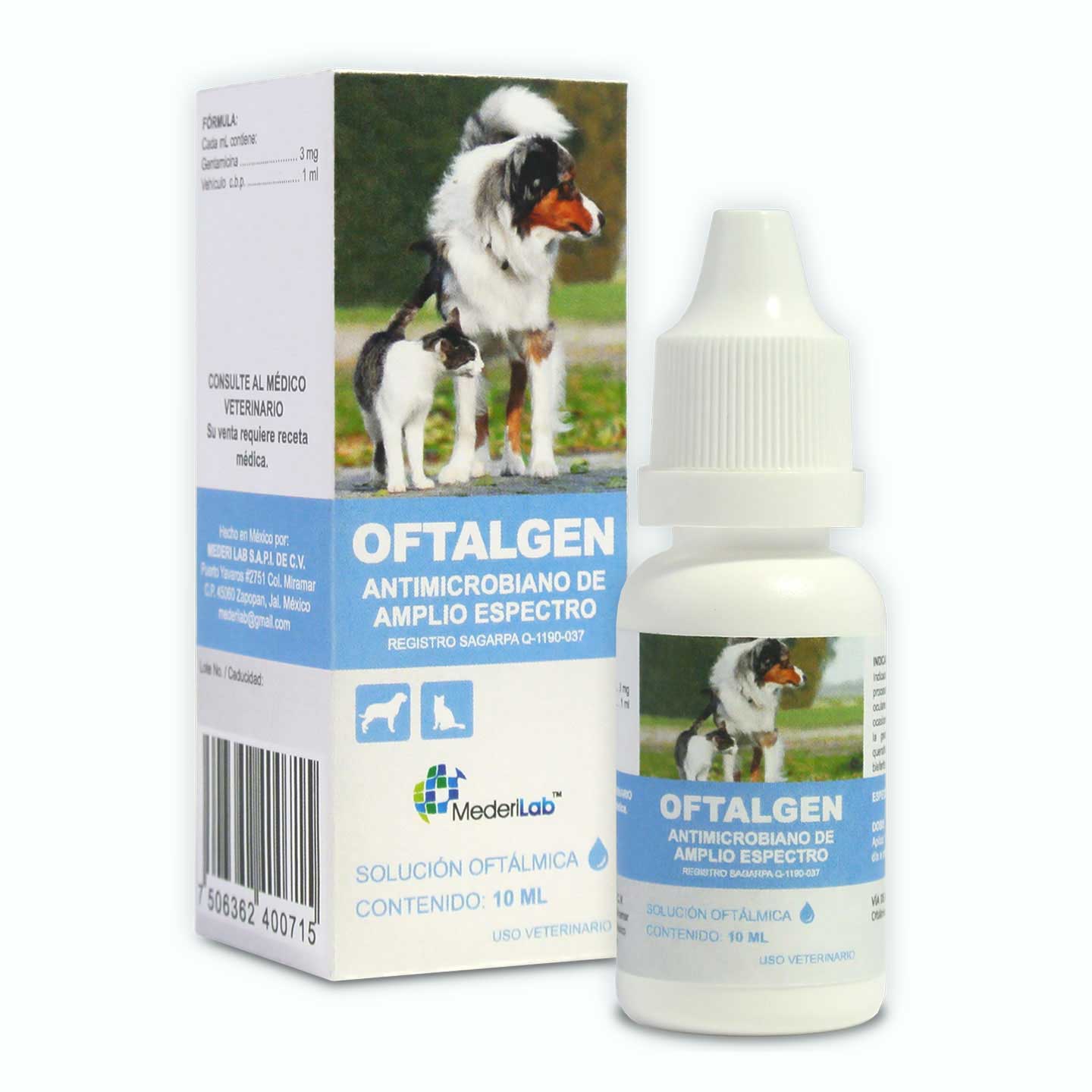 SOLUCIÓN ÓFTALMICA OFTALGEN 10 ML