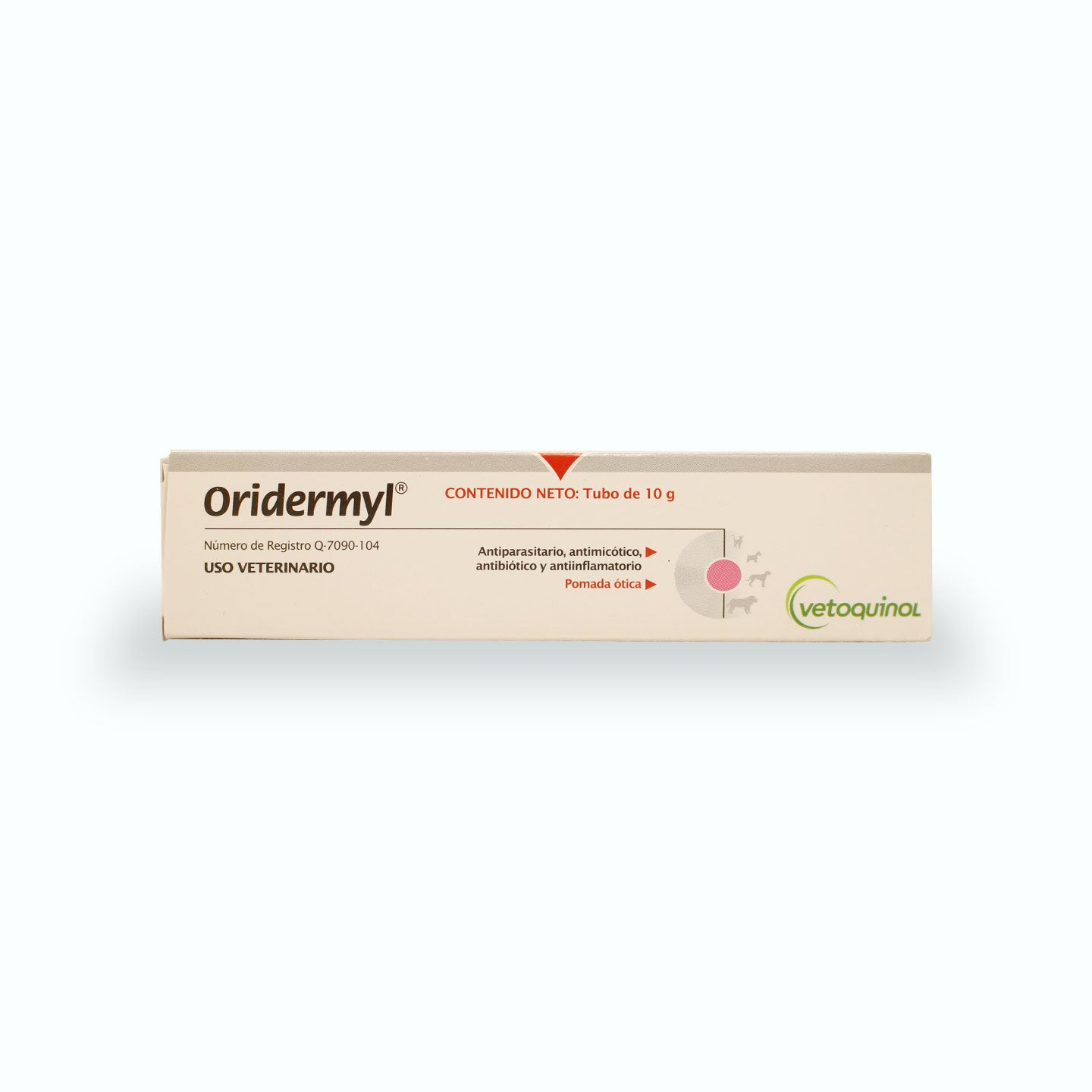 ÓTICO ORIDERMYL POMADA TUBO 10 GR