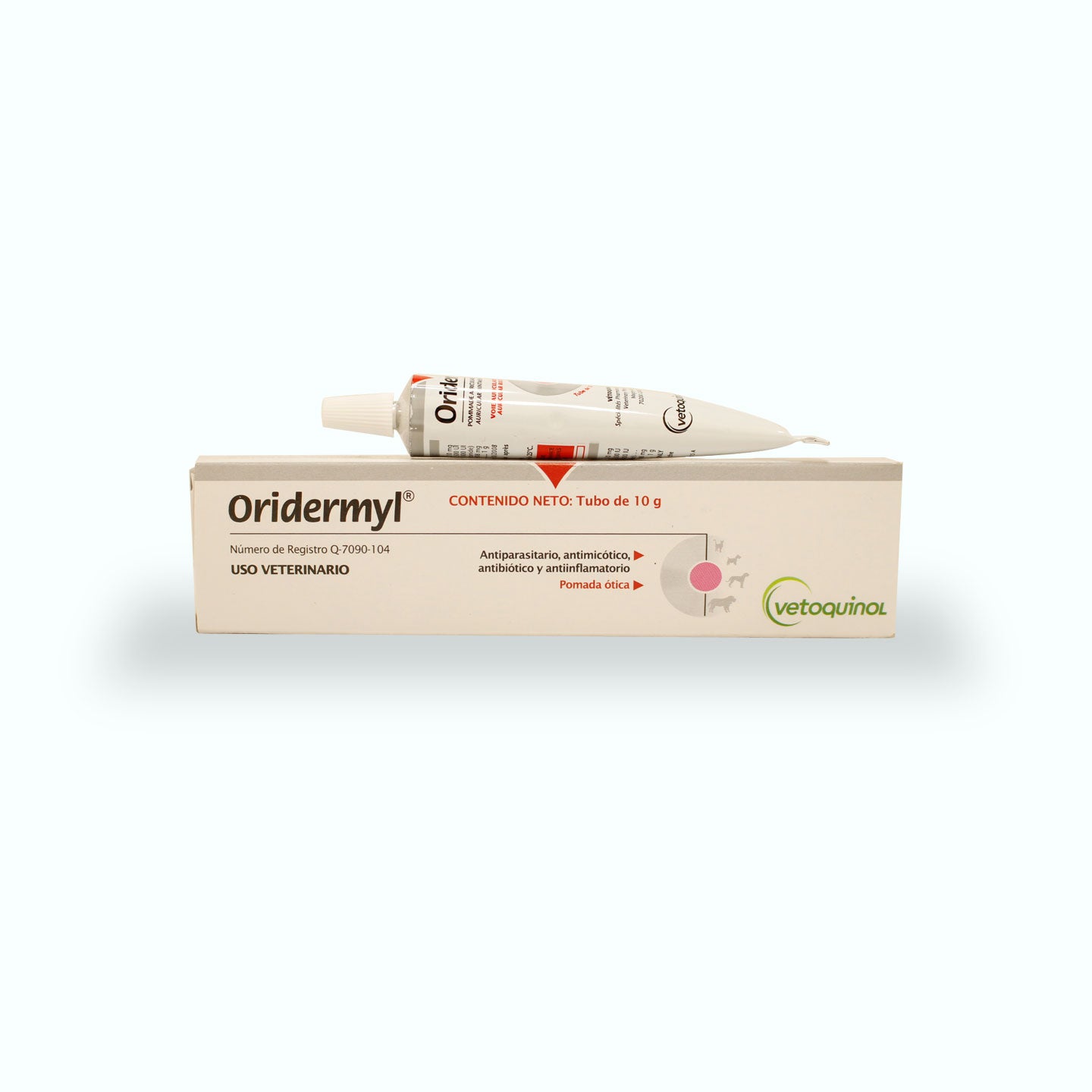 ÓTICO ORIDERMYL POMADA TUBO 10 GR