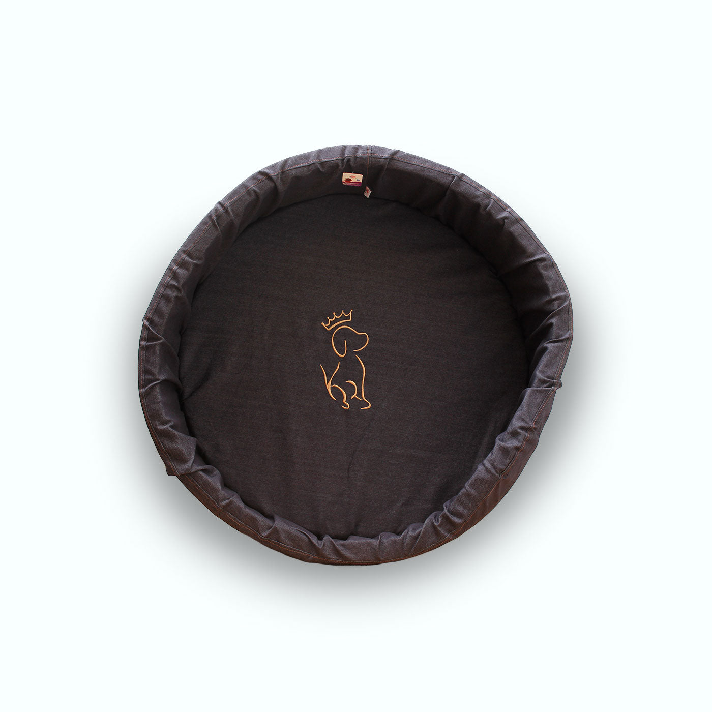 CAMA REDONDA DE MEZCLILLA