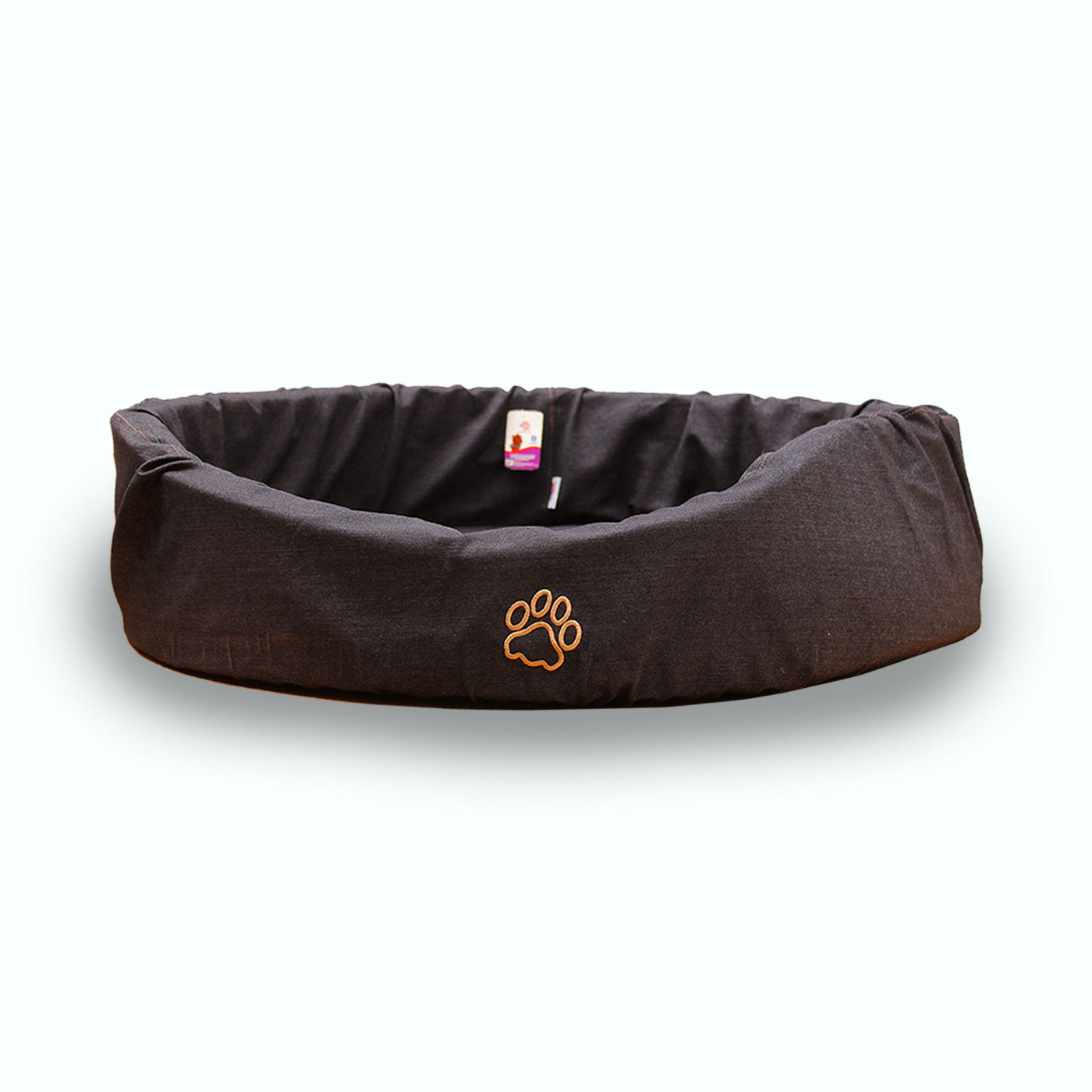 CAMA REDONDA DE MEZCLILLA