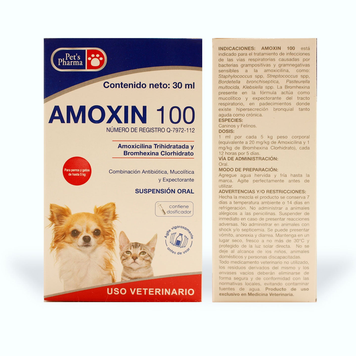 ANTIBIÓTICO AMOXIN SUSPENSIÓN 30 ML