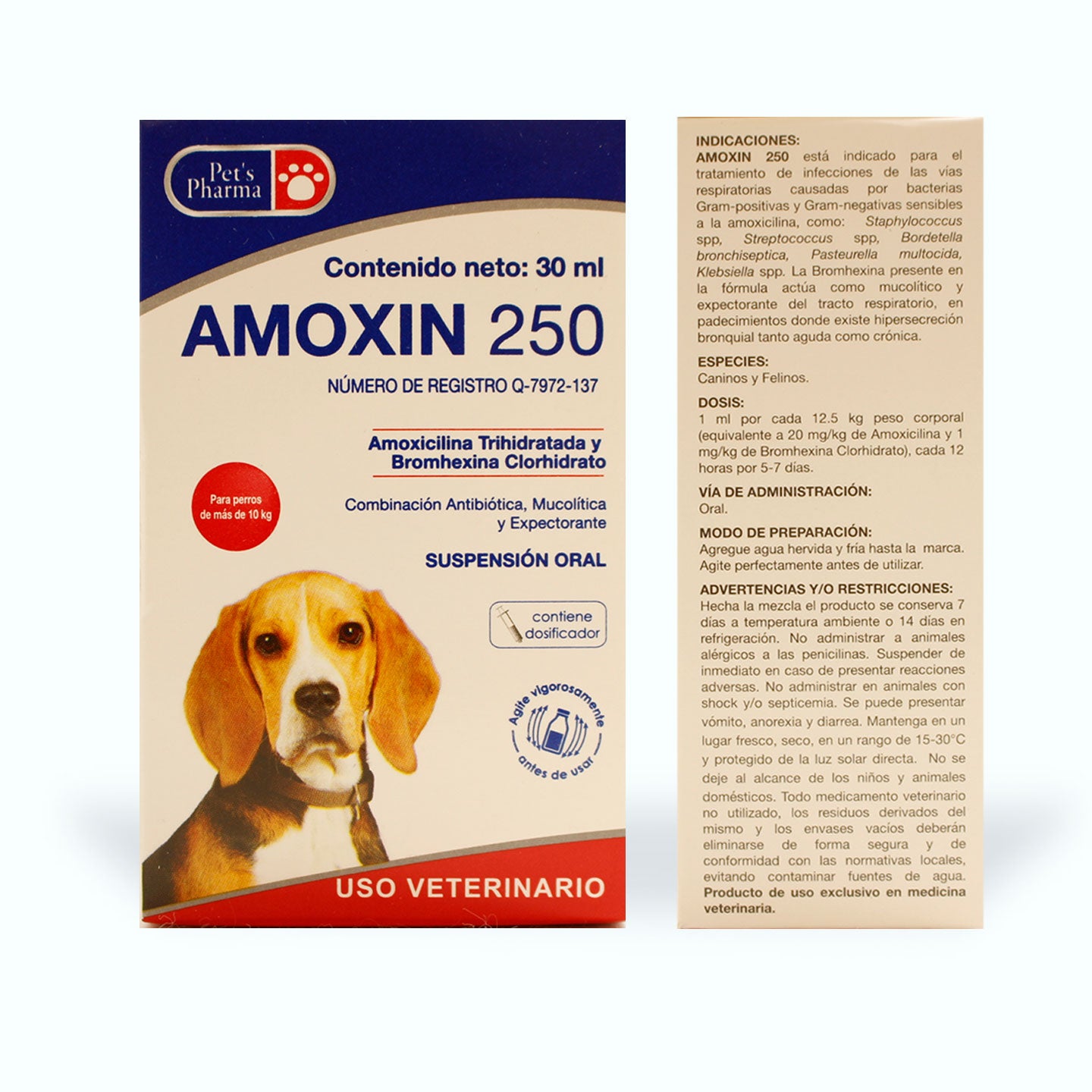 ANTIBIÓTICO AMOXIN SUSPENSIÓN 30 ML