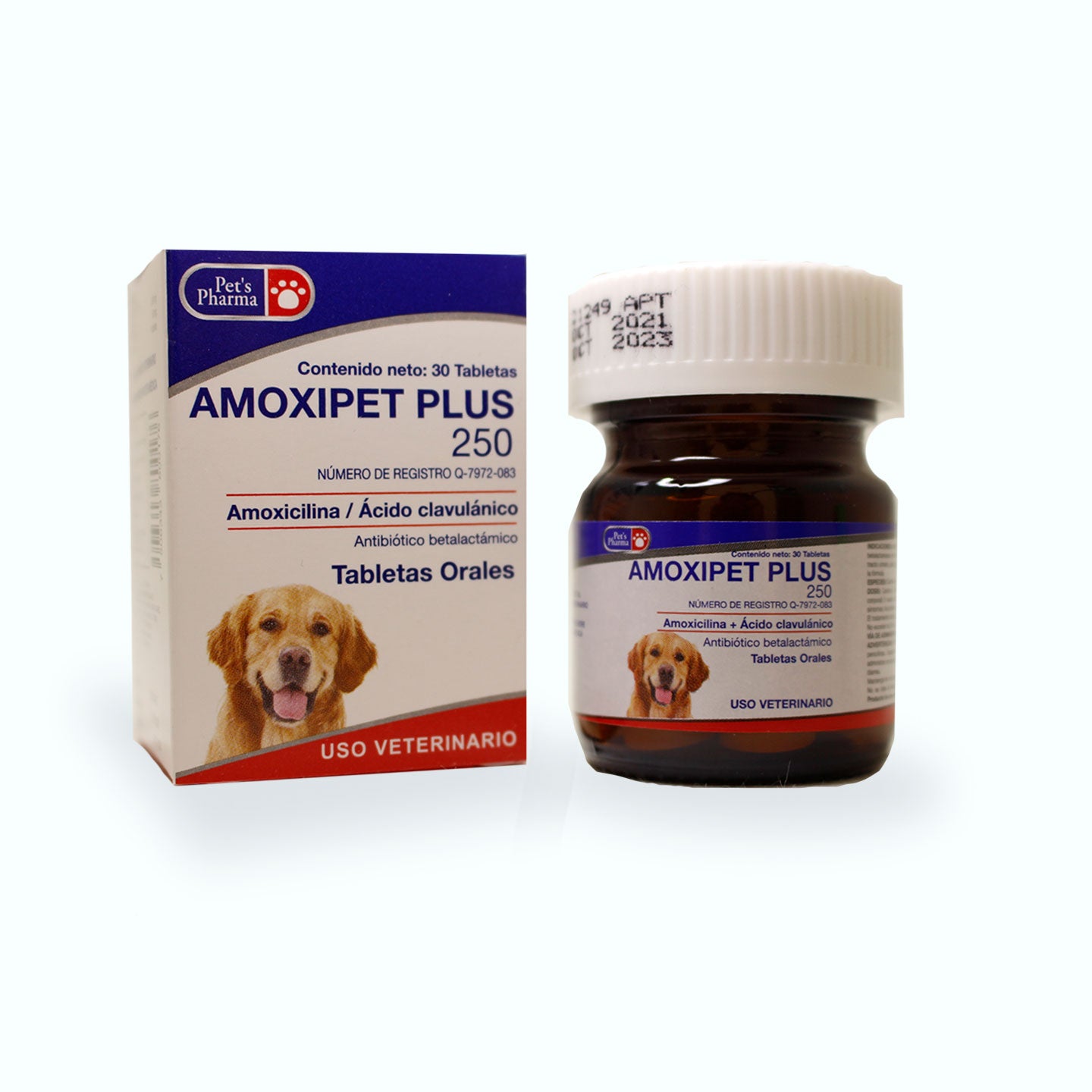 ANTIBIÓTICO AMOXIPET PLUS TABLETAS