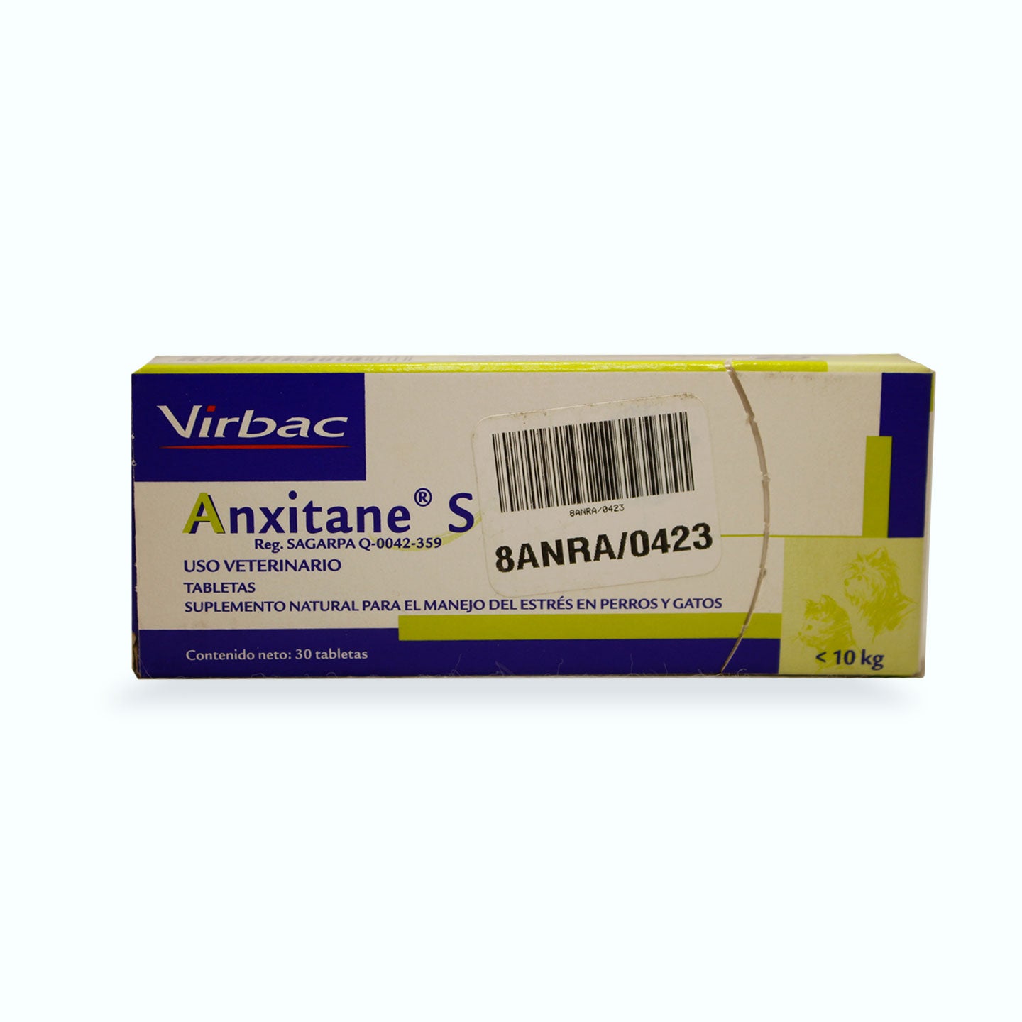SUPLEMENTO NATURAL ANXITANE 30 TABLETAS