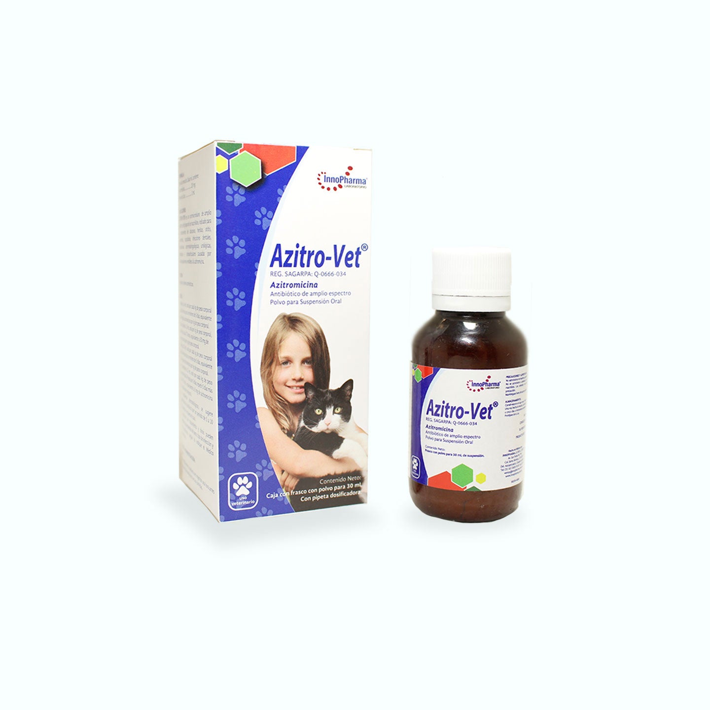 ANTIBIÓTICO AZITRO-VET SUSPENSIÓN 30ML