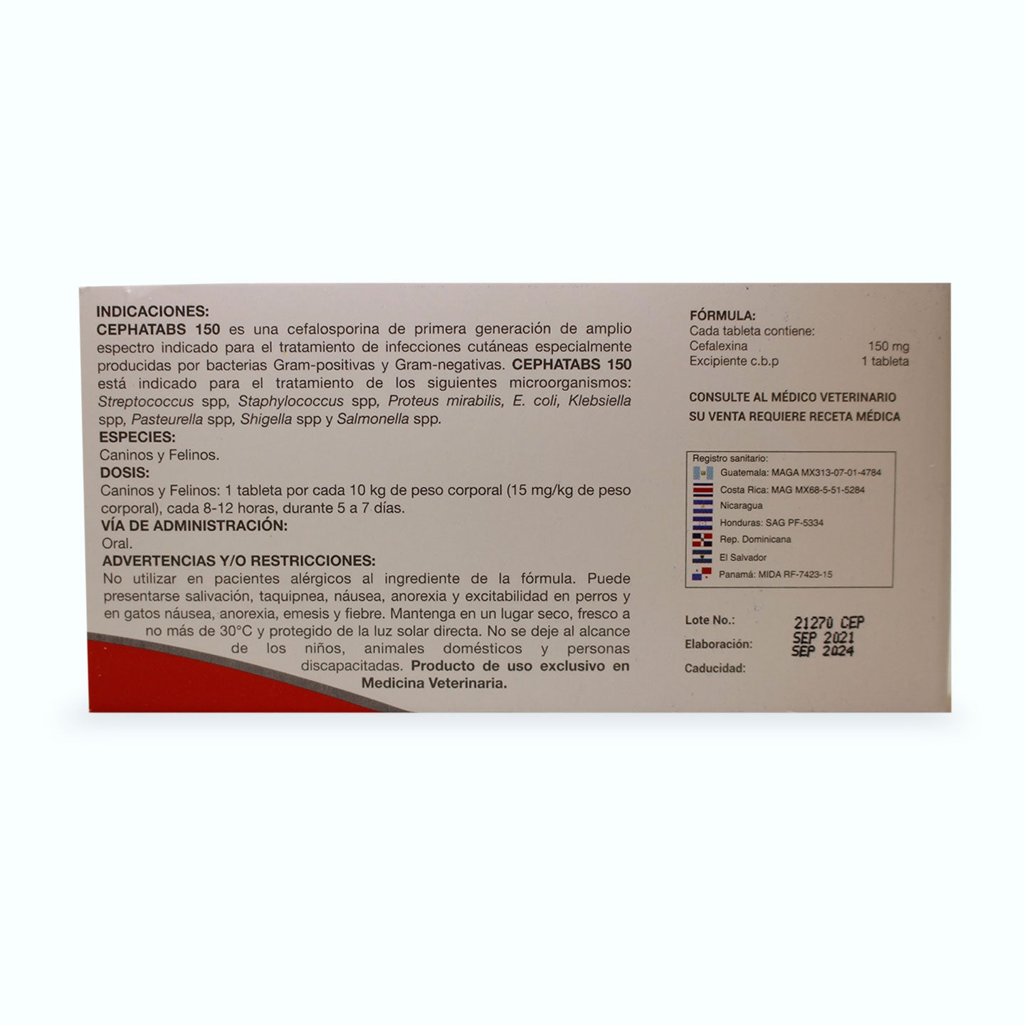 ANTIBIÓTICO CEPHATABS