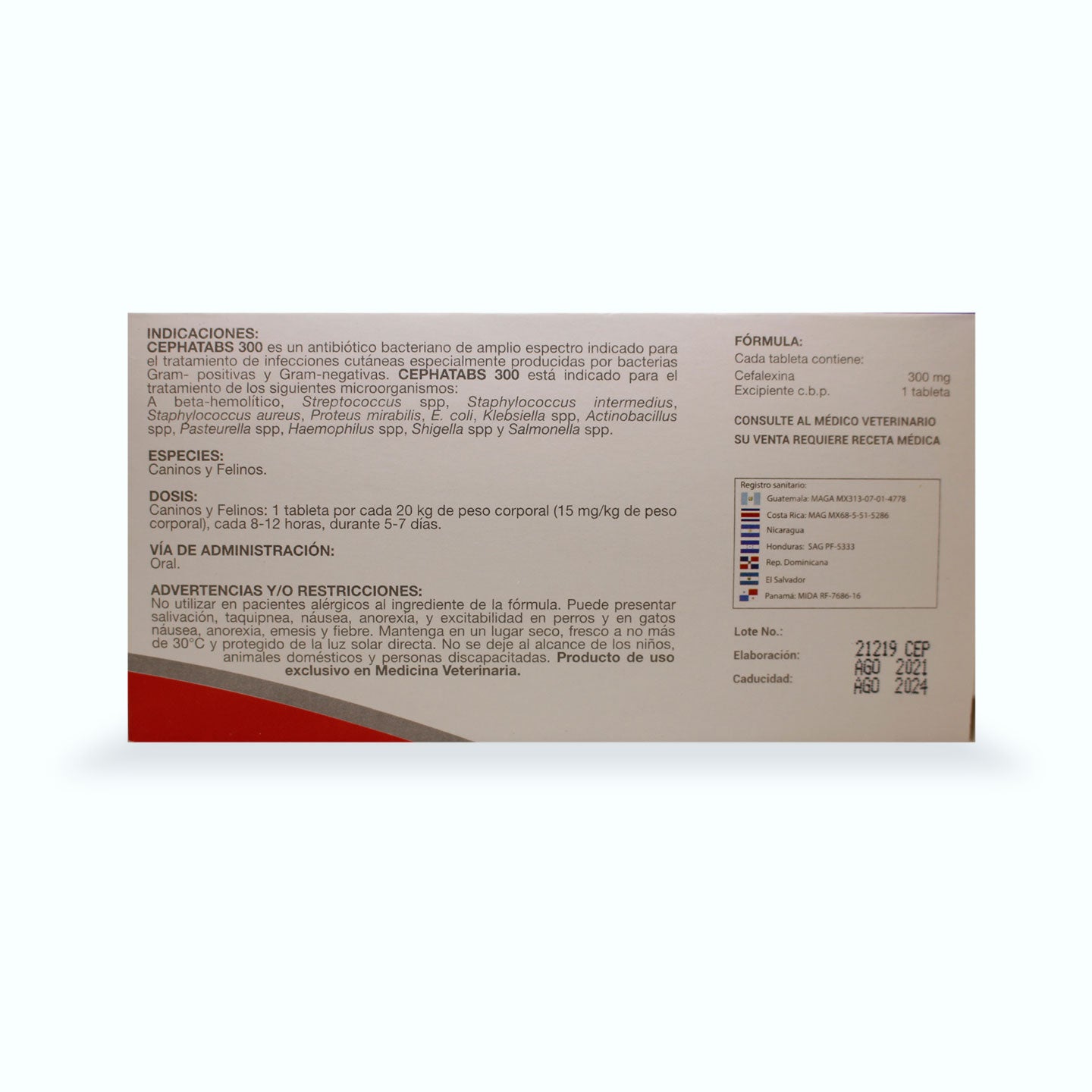 ANTIBIÓTICO CEPHATABS