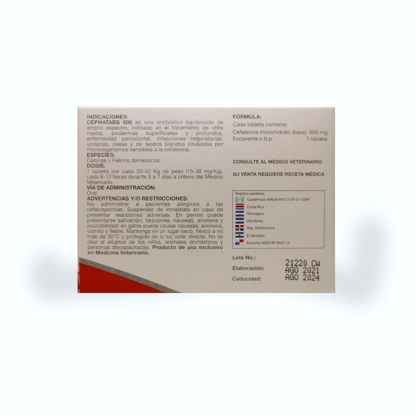 ANTIBIÓTICO CEPHATABS