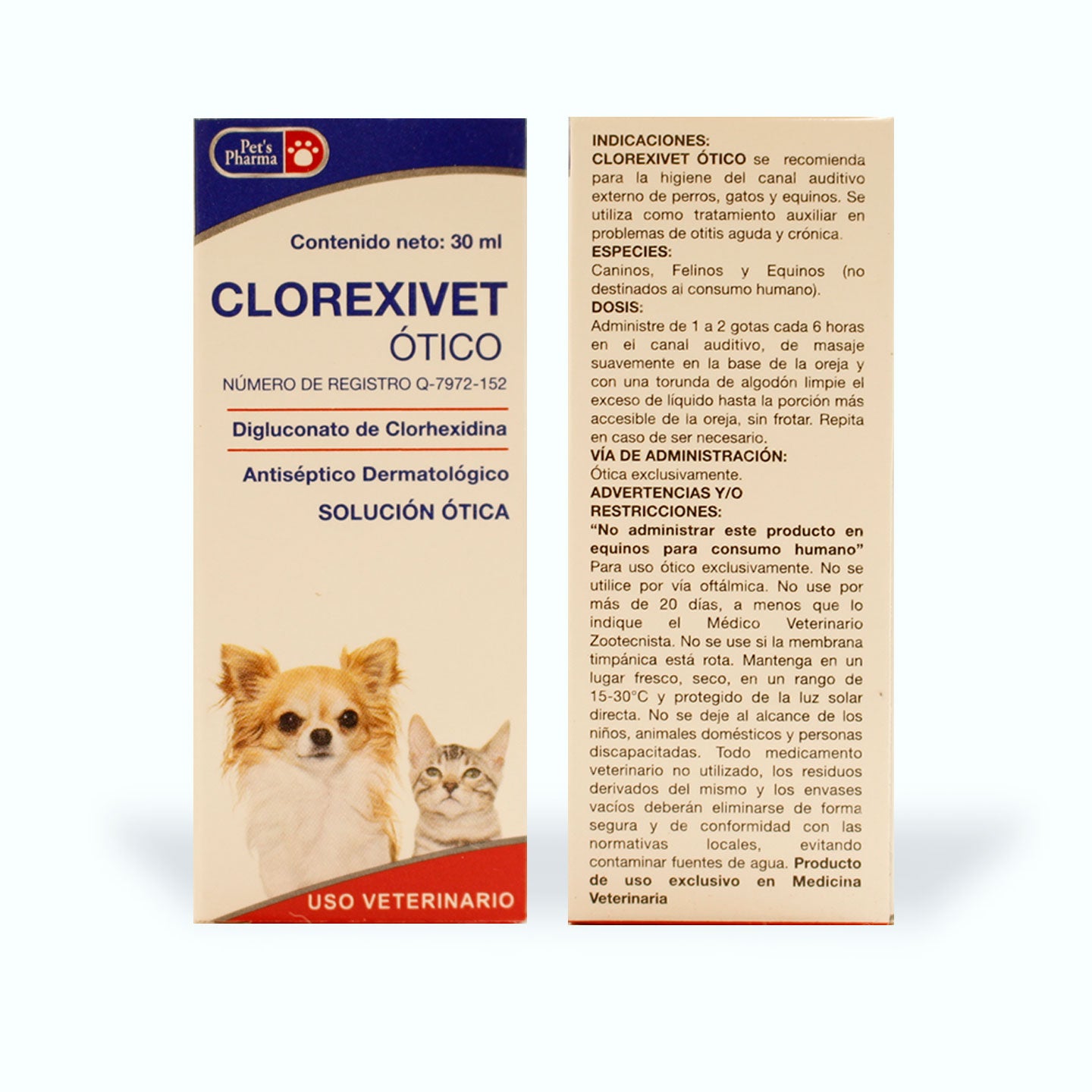 ÓTICO CLOREXIVET 30 ML