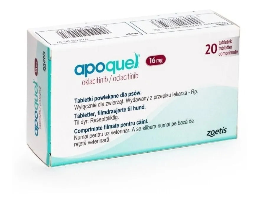 DERMATOLÓGICO APOQUEL TABLETAS 16 MG