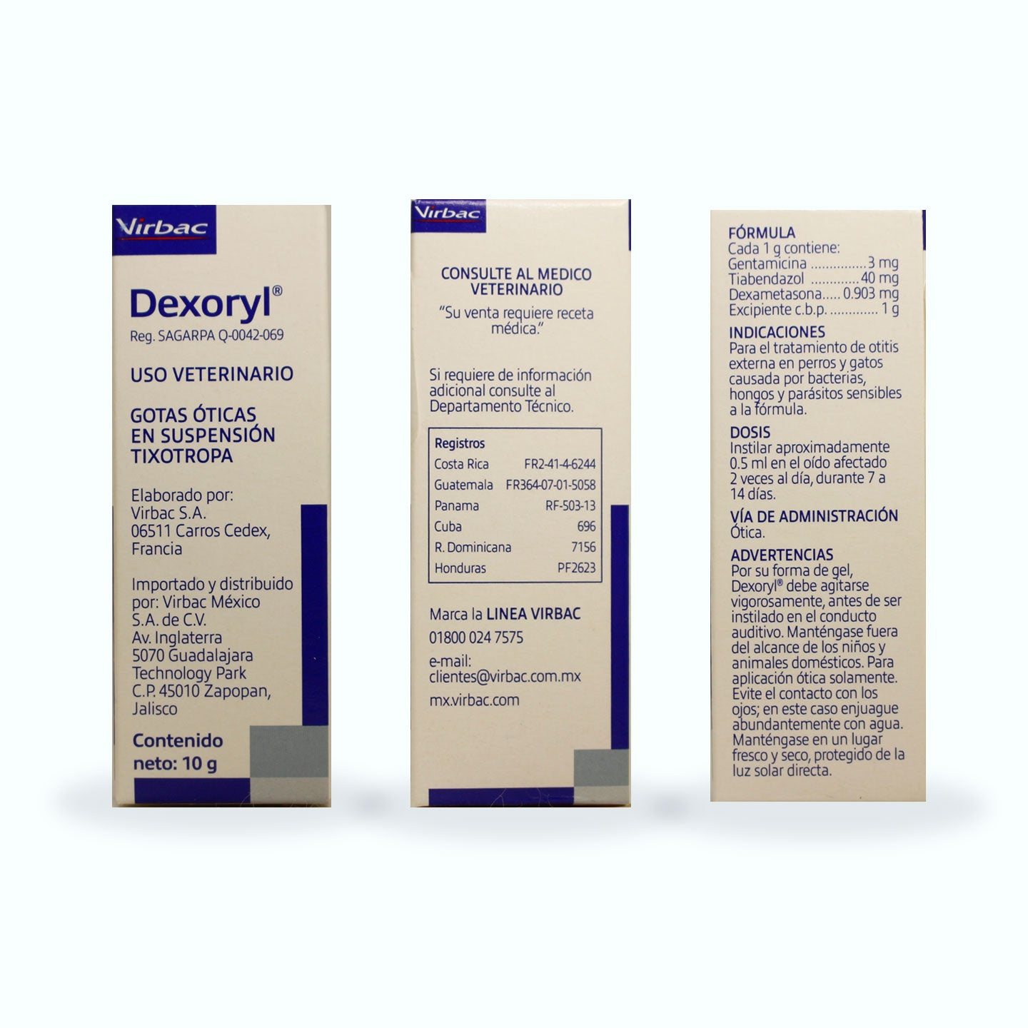 SUSPENSIÓN ÓTICA DEXORYL