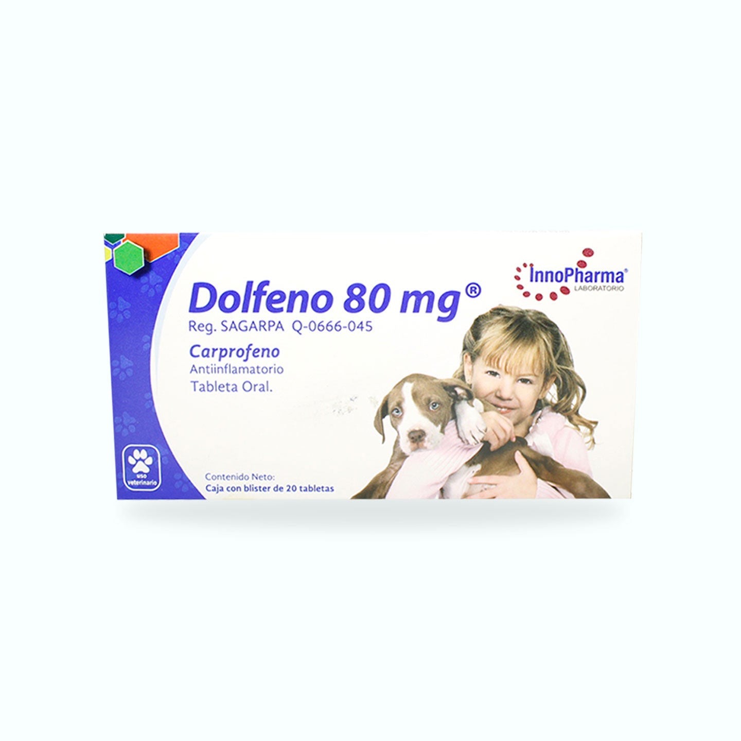 ANTIINFLAMATORIO DOLFENO CAJA CON 20 TABLETAS