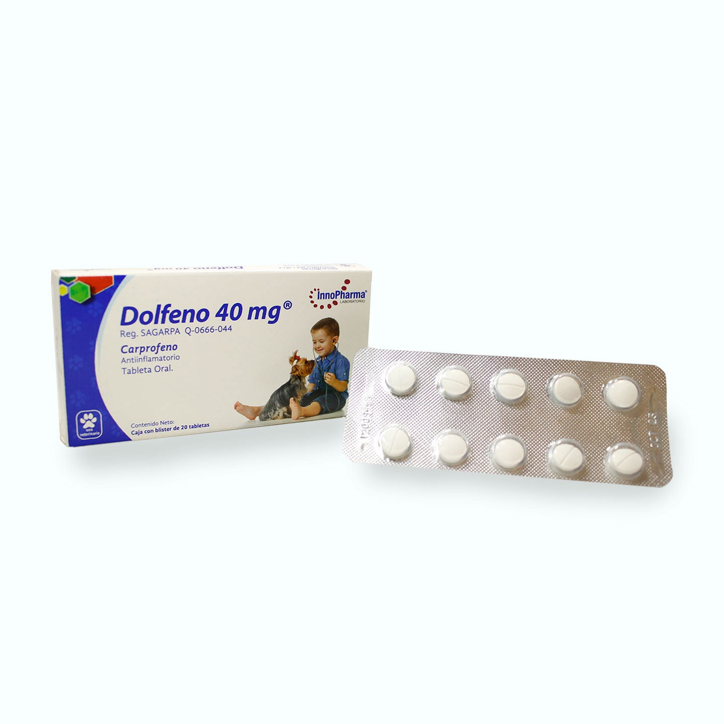 ANTIINFLAMATORIO DOLFENO CAJA CON 20 TABLETAS