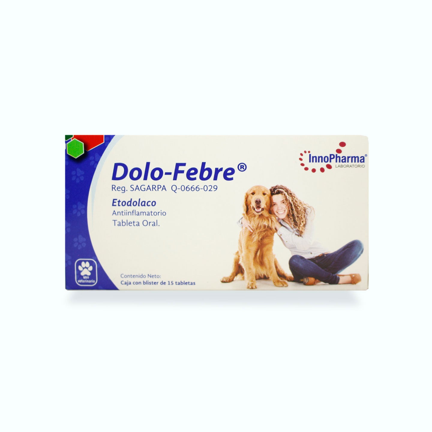 ANTIINFLAMATORIO DOLO-FEBRE 150MG 15 TABLETAS