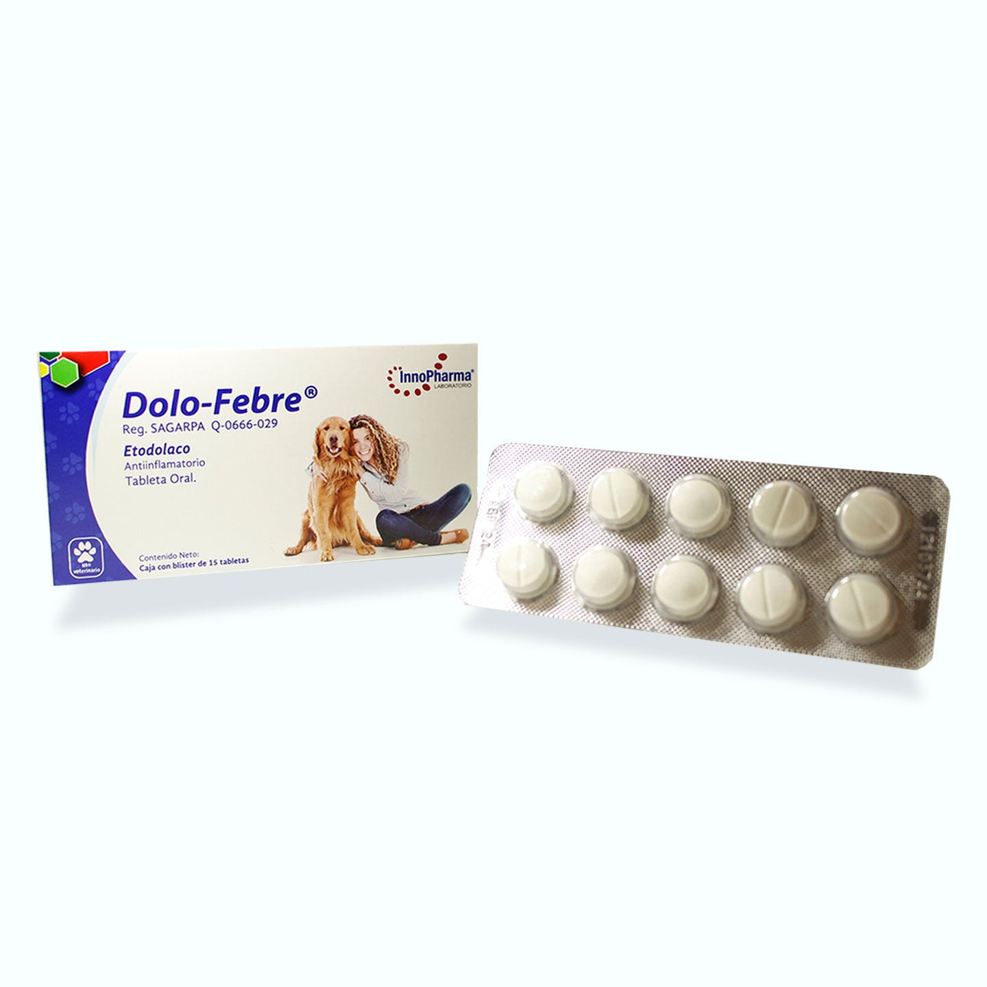 ANTIINFLAMATORIO DOLO-FEBRE 150MG 15 TABLETAS