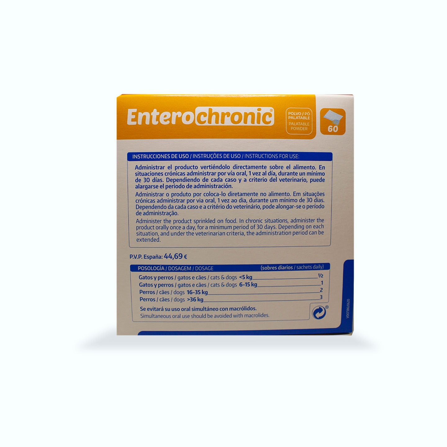 NUTRACÉUTICO ENTERO-CHRONIC