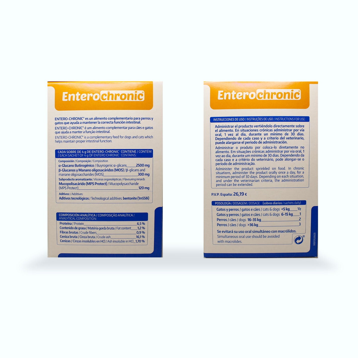 NUTRACÉUTICO ENTERO-CHRONIC