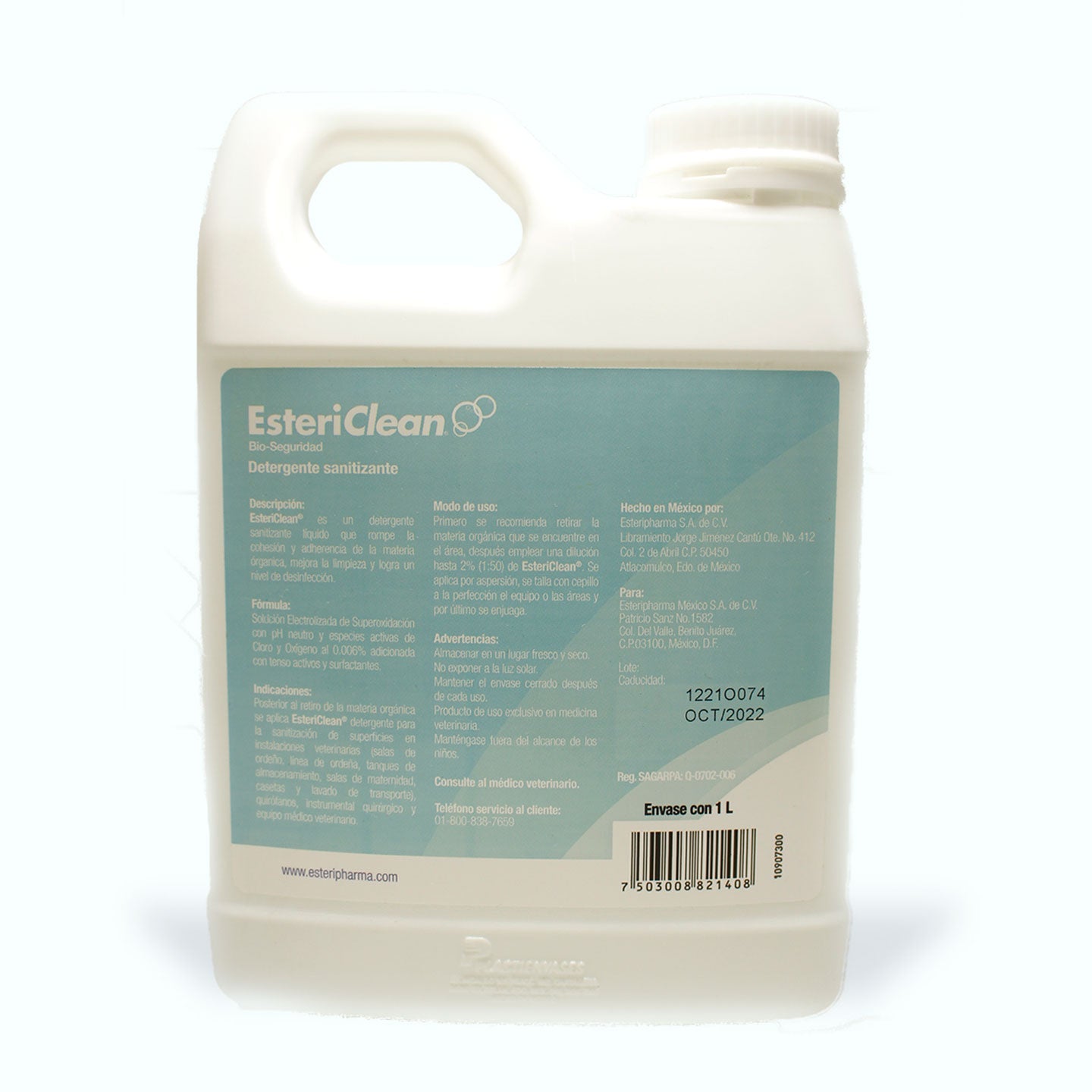 JABÓN LÍQUIDO DESINFECTANTE ESTERICLEAN